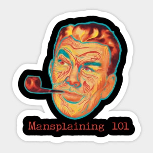 Mansplaining101 Sticker